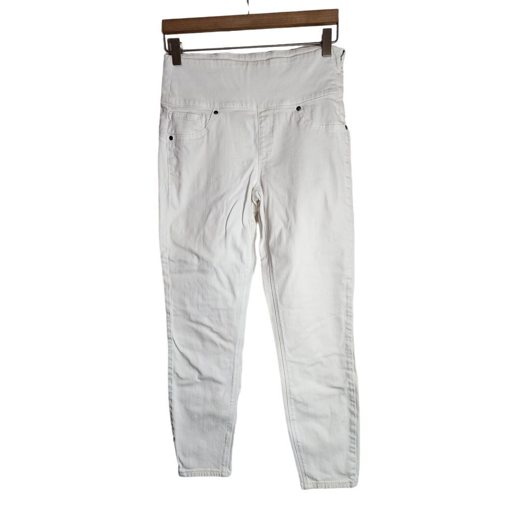 Spanx Jeans Women's‎ Medium Pull On Skinny Pants White